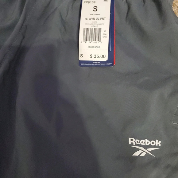NWT Reebok Men's Training Essentials Woven Unlined Pants S - Picture 5 of 7